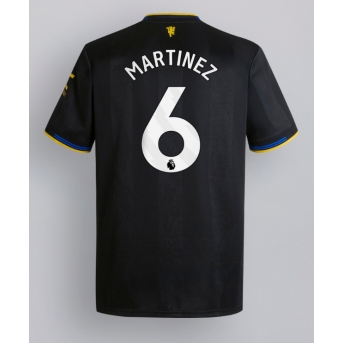 Billige Fotballdrakt Manchester United Lisandro Martinez #6 Replika Tredjedrakt 2025-26 Kortermet